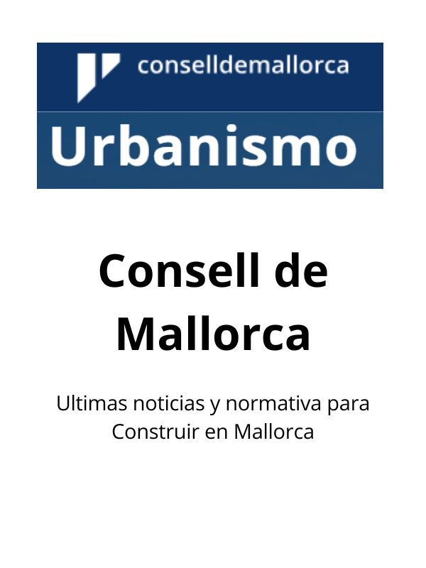 Consell de Mallorca , pagina de Urbanismo