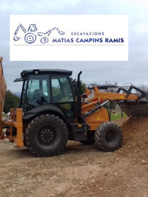 Matiass Campins movimiento de tierras en sineu Mallorca