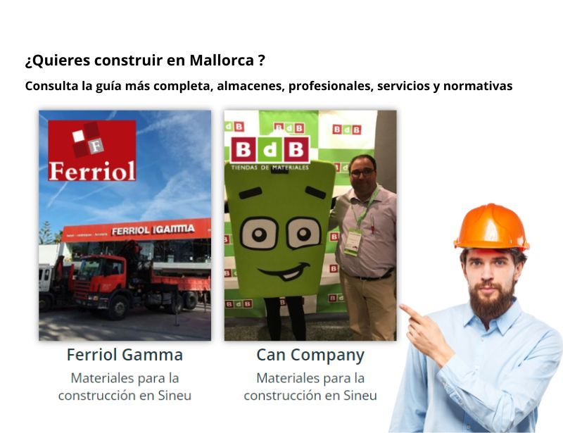 Todo lo necesario para construir en Mallorca
