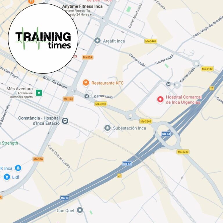 como llegar a training times