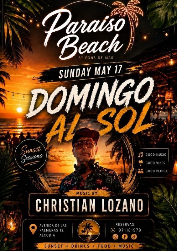 dj en alcudia musica en la playa