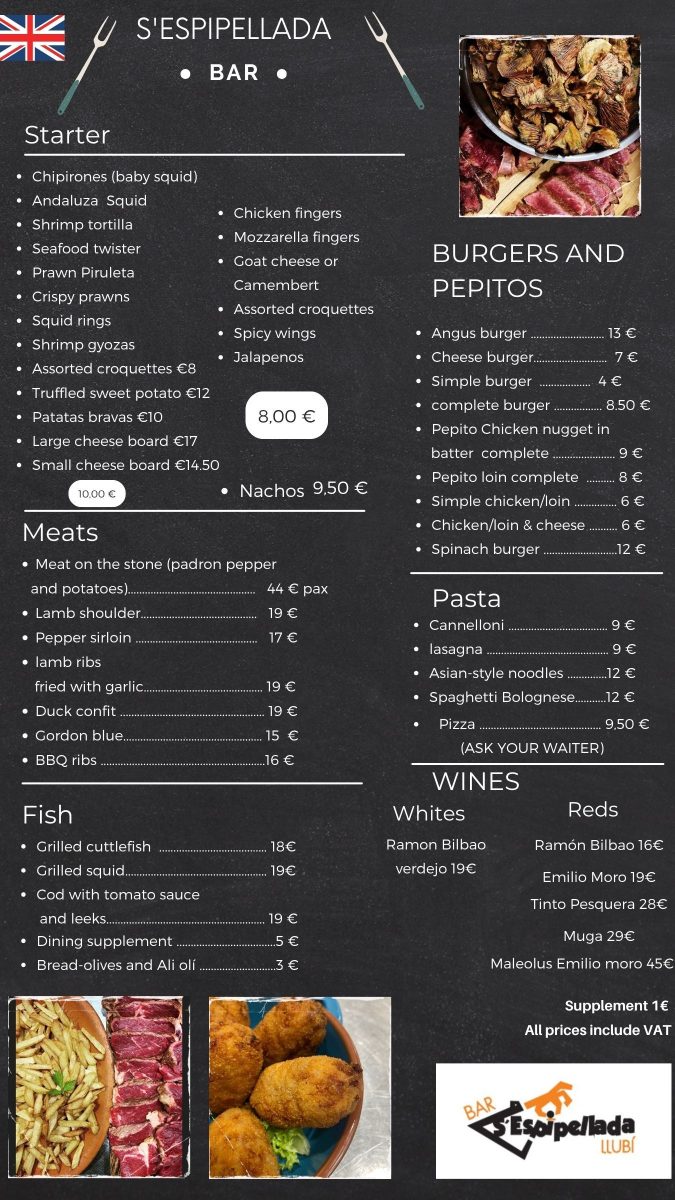 menu sespipellada english sep 2026
